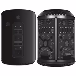 Apple Mac Pro Famiglia Intel® Xeon® E5 E5-1650V2 16 GB DDR3-SDRAM 256 GB Flash AMD FirePro D500 Mac OS X 10.9 Mavericks Tower Stazione di lavoro Nero - Vista aggiuntiva 4