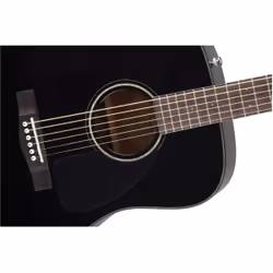Fender CD-60 DREAD V3 DS Chitarra acustica Dreadnought 6 corde Nero, Noce - Vista aggiuntiva 5