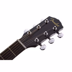 Fender CD-60 DREAD V3 DS Chitarra acustica Dreadnought 6 corde Nero, Noce - Vista aggiuntiva 6