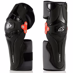 Acerbis X-Strong Protettori per ginocchiere, nero per uomo