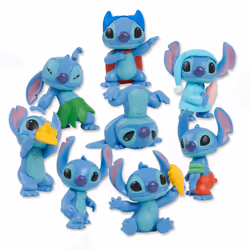 Just Play Stitch, 3 anno/i, Lilo & Stitch, Multicolore, Cloruro di polivinile (PVC)