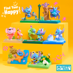 Just Play Happy Haul Stitch Goes Wild Collectible Fgire Blind Boxes - Vista aggiuntiva 5