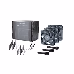 Phanteks PH-F120T30 120 mm Case per computer Ventilatore 12 cm Grigio 3 pz - Vista aggiuntiva 7