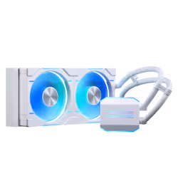 Phanteks Glacier One 240D30 DRGB Processore Raffreddatore di liquidi tutto in uno 12 cm Bianco 1 pz - Vista aggiuntiva 2