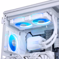 Phanteks Glacier One 240D30 DRGB Processore Raffreddatore di liquidi tutto in uno 12 cm Bianco 1 pz - Vista aggiuntiva 3