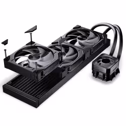Phanteks Glacier One 420 D30 X2 Processore Raffreddatore di liquidi tutto in uno Nero 1 pz - Vista aggiuntiva 6