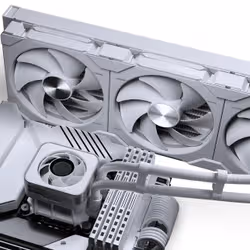 Phanteks Glacier One 420 D30 X2 Processore Raffreddatore di liquidi tutto in uno Bianco 1 pz - Vista aggiuntiva 5