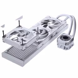 Phanteks Glacier One 420 D30 X2 Processore Raffreddatore di liquidi tutto in uno Bianco 1 pz - Vista aggiuntiva 6