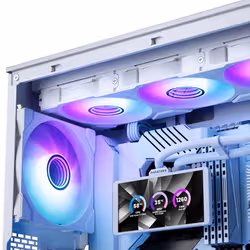 Phanteks Glacier One 360M25 LCD Processore Raffreddatore di liquidi tutto in uno 12 cm Bianco 1 pz - Vista aggiuntiva 3
