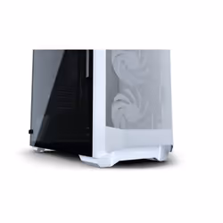 Phanteks Eclipse P400A Midi-Tower Tempered Glass DRGB - weiß - Midi/Minitower - ATX Midi Tower Bianco - Vista aggiuntiva 7