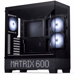 Phanteks XT View Matrix Midi Tower Nero - Vista aggiuntiva 2