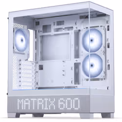 Phanteks XT View Matrix Midi Tower Bianco - Vista aggiuntiva 2