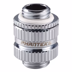 Phanteks PH-MGE_CR_16-22, Adapter fitting, Metallo, Cromo, 1/4", Maschio, Maschio