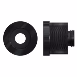 Phanteks EZ-FIT, Adapter fitting, Polietilene Tereftalato Glicole (PETG), Nero, 1/4", 180°, Maschio