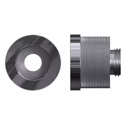 Phanteks EZ-FIT, Adapter fitting, Polietilene Tereftalato Glicole (PETG), Cromo, 1/4", 180°, Maschio