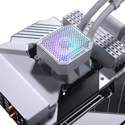 Phanteks Glacier One 360M25G2 Case per computer Kit di raffreddamento a liquido 12 cm Bianco 1 pz