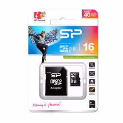 Silicon Power SP016GBSTH010V10SP memoria flash 16 GB MicroSDHC UHS-I Classe 10 - Vista aggiuntiva 4