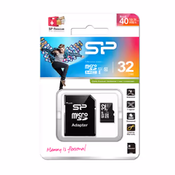Silicon Power SP032GBSTH010V10SP memoria flash 32 GB MicroSDHC UHS-I Classe 10 - Vista aggiuntiva 4