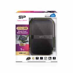 Silicon Power Armor A60 disco rigido esterno 1 TB 2.5" USB tipo A 3.2 Gen 1 (3.1 Gen 1) Nero - Vista aggiuntiva 7