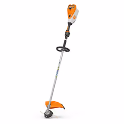 Stihl FSA 135 R, Tagliabordi, 42 cm, Filo di nylon, Impugnatura a D con avvolgimento filo, Nero, Metallico, Arancione, 92 dB