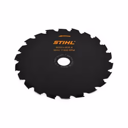 Stihl 40007134202, Lama per decespugliatore, Nero, 1 pz