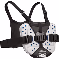 CamelBak Sternum Protector, Protezione per il torace, Nero, Bianco, Adulto, Unisex, Ciclismo, 328 g