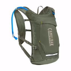 CamelBak Chase Adventure 8, Senza cornice, Alto, Imbottitura posteriore, Ciclismo, Verde, Oliva, Dusty Olive