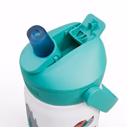 CamelBak Thrive Flip Straw Kids Uso quotidiano 400 ml Acciaio inox Turchese, Bianco - Vista aggiuntiva 4