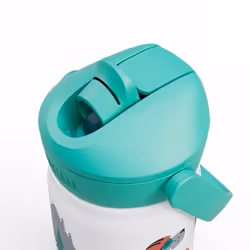CamelBak Thrive Flip Straw Kids Uso quotidiano 400 ml Acciaio inox Turchese, Bianco - Vista aggiuntiva 5