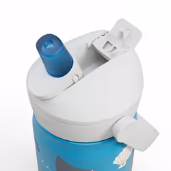CamelBak Thrive Flip Straw Kids Uso quotidiano 400 ml Acciaio inox Blu, Bianco - Vista aggiuntiva 4