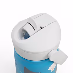 CamelBak Thrive Flip Straw Kids Uso quotidiano 400 ml Acciaio inox Blu, Bianco - Vista aggiuntiva 5