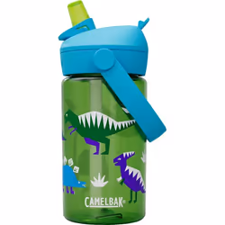 CamelBak Thrive Flip Straw Kids Uso quotidiano 400 ml Tritan Blu, Verde - Vista aggiuntiva 2