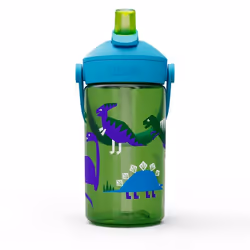 CamelBak Thrive Flip Straw Kids Uso quotidiano 400 ml Tritan Blu, Verde - Vista aggiuntiva 3