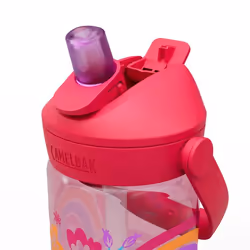CamelBak Thrive Flip Straw Kids Uso quotidiano 400 ml Tritan Rosa chiaro, Rosa - Vista aggiuntiva 4