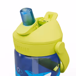 CamelBak Thrive Flip Straw Kids Uso quotidiano 400 ml Tritan Azzurro, Verde chiaro - Vista aggiuntiva 4