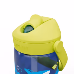 CamelBak Thrive Flip Straw Kids Uso quotidiano 400 ml Tritan Azzurro, Verde chiaro - Vista aggiuntiva 5