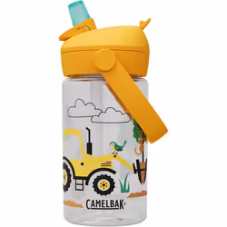 CamelBak Thrive Flip Straw Kids Uso quotidiano 400 ml Tritan Multicolore, Trasparente - Vista aggiuntiva 2