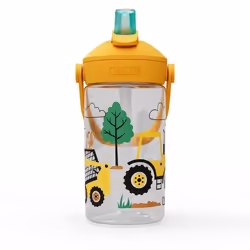 CamelBak Thrive Flip Straw Kids Uso quotidiano 400 ml Tritan Multicolore, Trasparente - Vista aggiuntiva 3