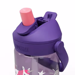 CamelBak Thrive Flip Straw Kids Uso quotidiano 400 ml Tritan Viola, Viola - Vista aggiuntiva 4