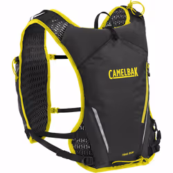 CamelBak Trail Run Vest, Gilet ponderato, 180 g, Taglia unica, Ripstop, Nero, 220 mm