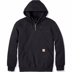 Carhartt Rain Defender Loose Fit Heavyweight Quarter-Zip Felpa, nero, dimensione 2XL per uomo