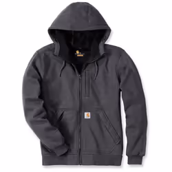 Carhartt Wind Fighter Zip Felpa con cappuccio, grigio, dimensione L per uomo