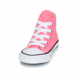 Scarpe bambini Converse CHUCK TAYLOR ALL STAR CORE HI Rosa - 18 - Vista aggiuntiva 3