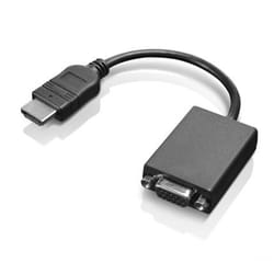 Lenovo HDMI / VGA 0,2 m Nero