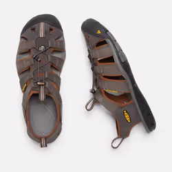 KEEN Clearwater CNX Maschio Adulto Marrone, Arancione