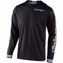 Troy Lee Designs GP Mono Maglia Motocross, nero-bianco, dimensione S per uomo