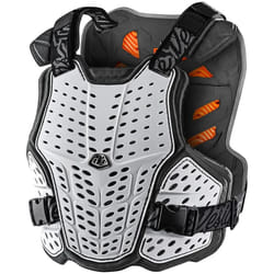 Troy Lee Designs RockFight D3O Gilet protettore, bianco, dimensione M L per uomo