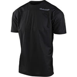 Troy Lee Designs Skyline Solid T-Shirt bicicletta, nero, dimensione S per uomo
