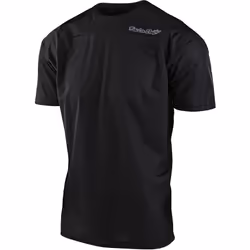 Troy Lee Designs Skyline Solid T-Shirt bicicletta, nero, dimensione S per uomo