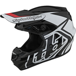 Troy Lee Designs GP Overload Casco motocross, nero-bianco, dimensione XL per uomo